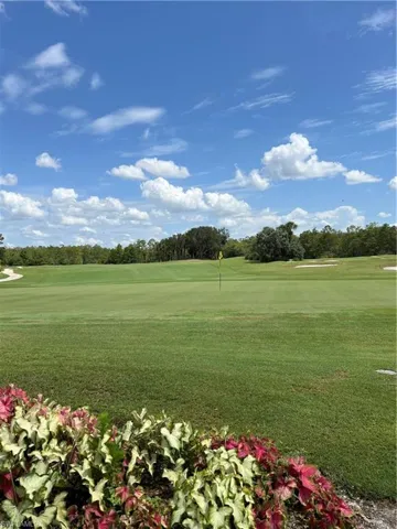 Golf view from clubhouse