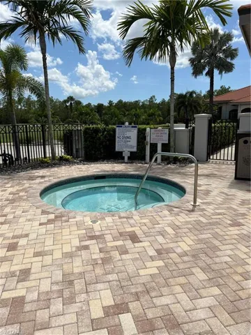 Hot tub at main pool