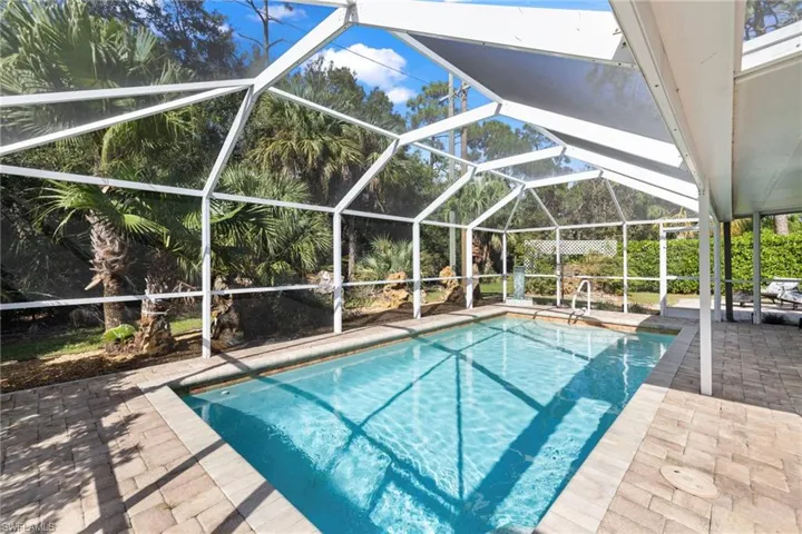View of pool