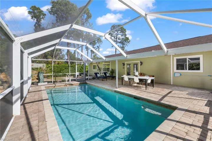 View of pool