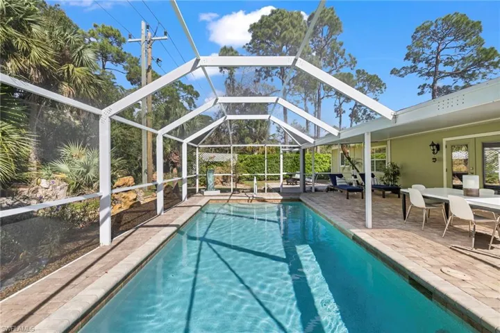 View of pool