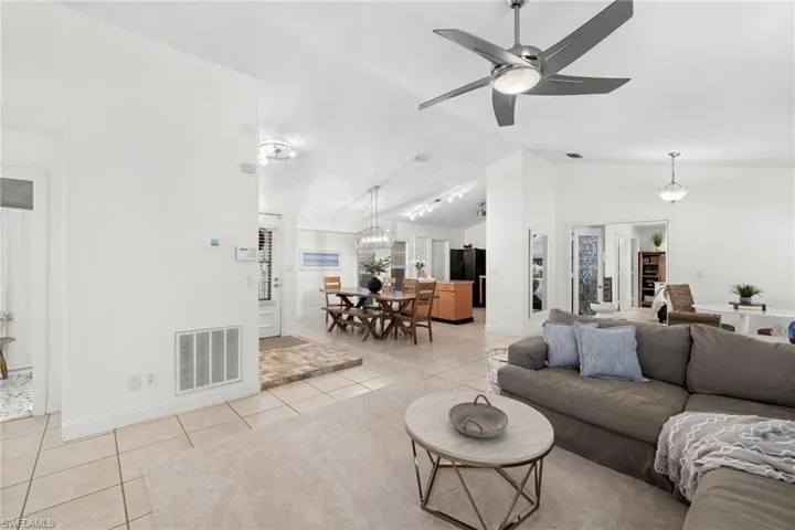 View of living room