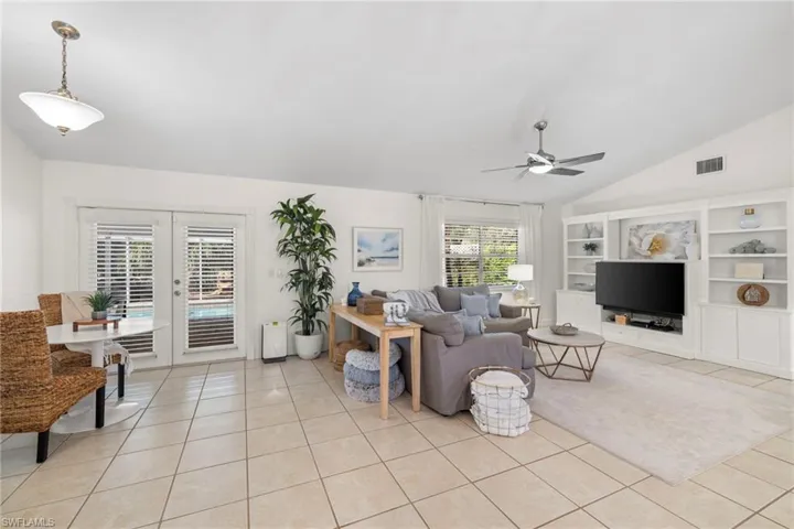 View of living room