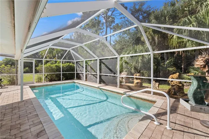 View of pool