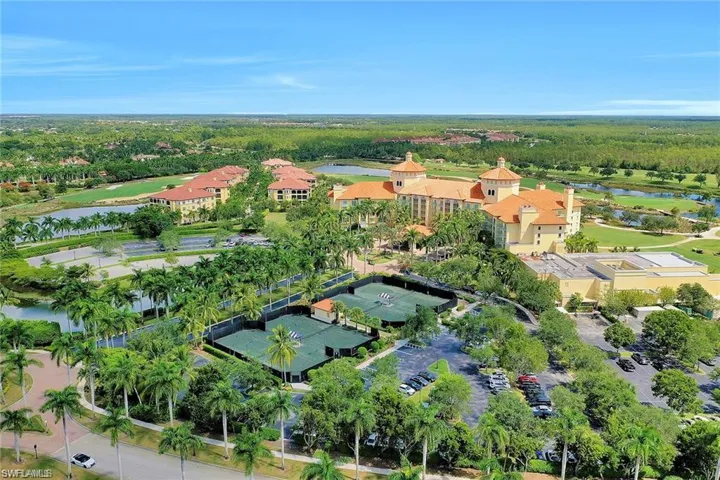 RITZ Resort Tennis & grounds by Marquesa Royale.