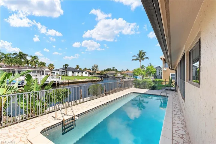 View of pool