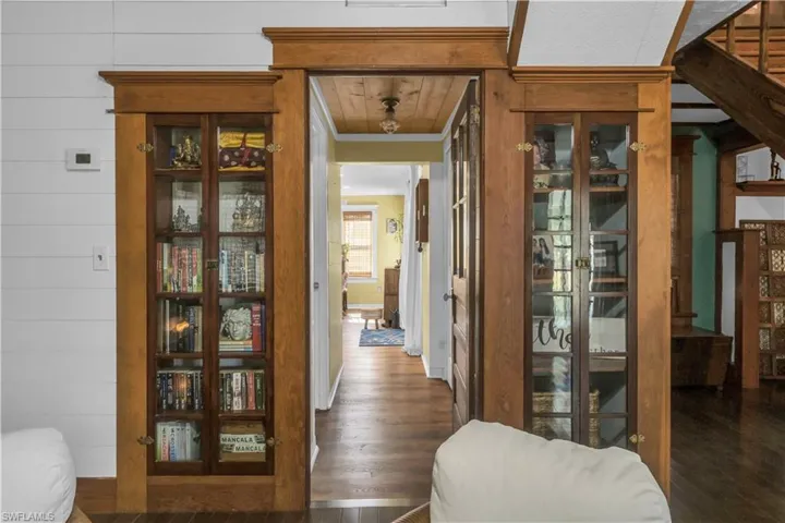 Built-in cabinets