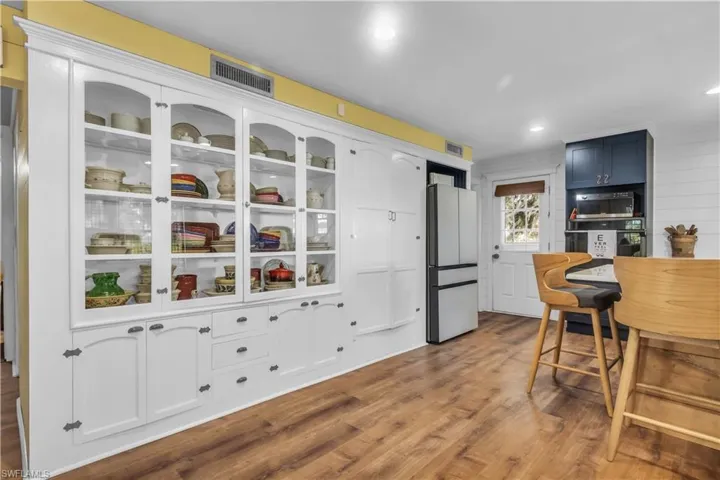 Built in cabinets and pantry