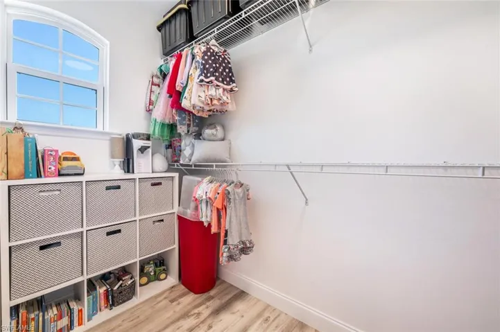 Spacious Closet in Bedroom 2