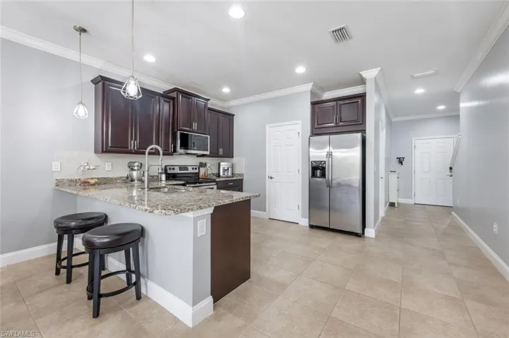 Pantry on the left & Foyer on the right