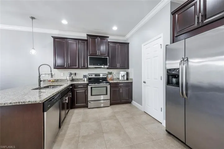 Stainless Steel appliances with brand new microwave!