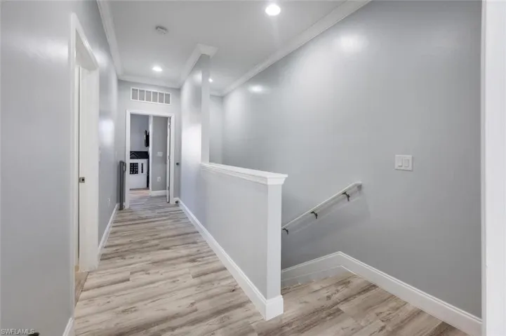 New Luxury Vinyl flooring upstairs