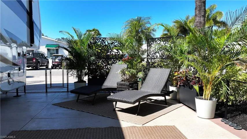 View of patio / terrace featuring a gate