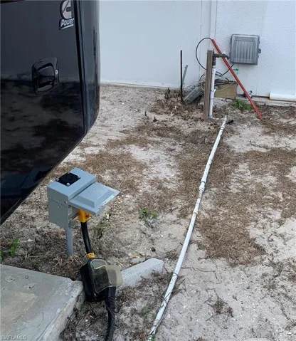 50 AMP RV hookups installed by Seller