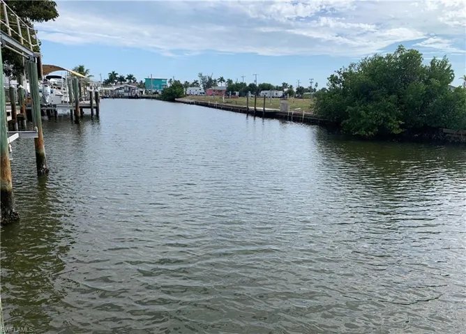 View facing east down canal.