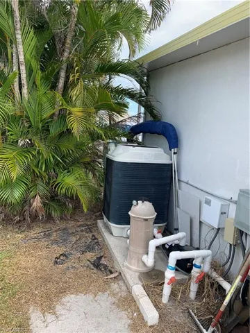 Pool heater and filter system