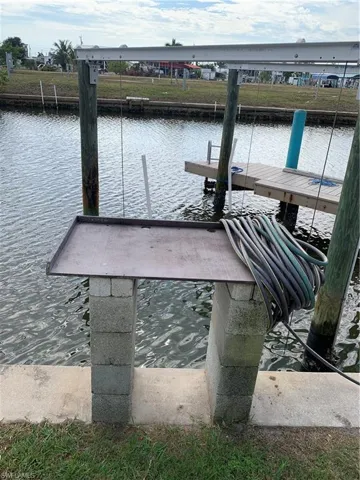 Fish table to filet your fresh catch