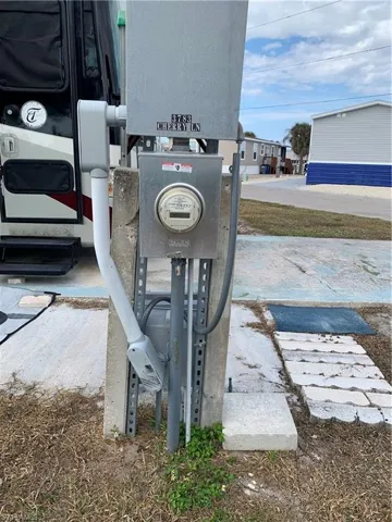 LCEC Electric Meter already installed on lot