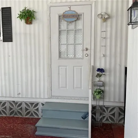 View of property entrance