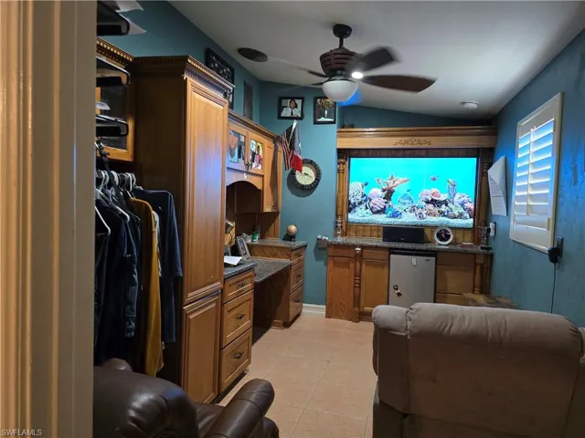 Office or Man-Cave could be used as a cinema