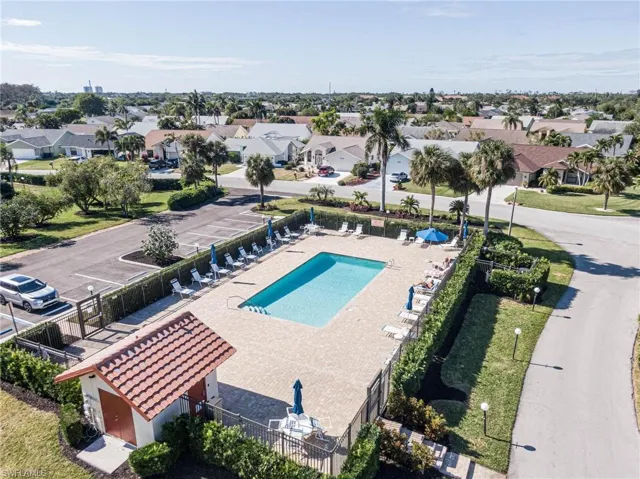 View of pool