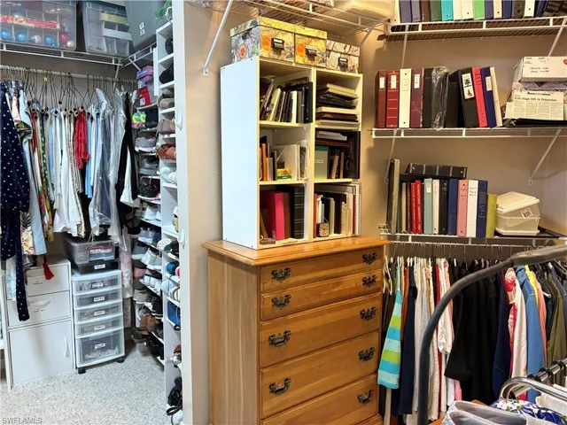 Custom walk-in Primary closet