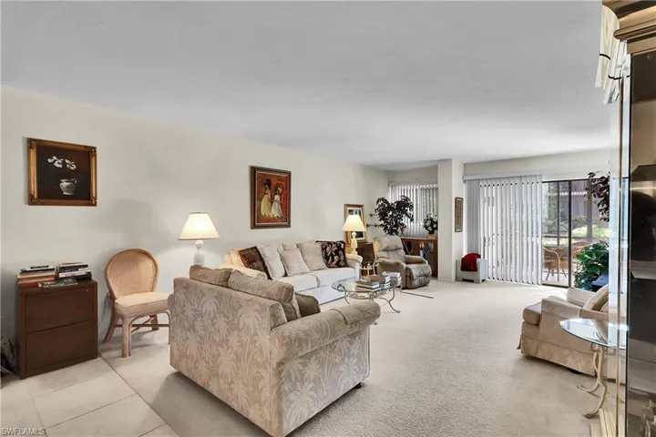 View of living room