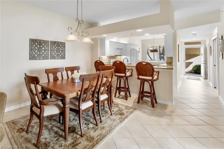 Dining Table & Kitchen Eating Area