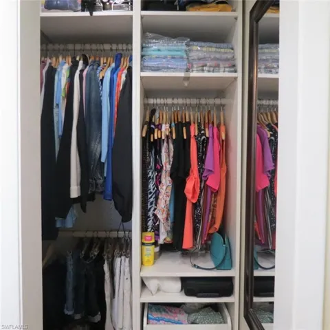 View of closet