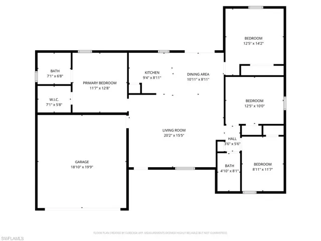 View of room layout