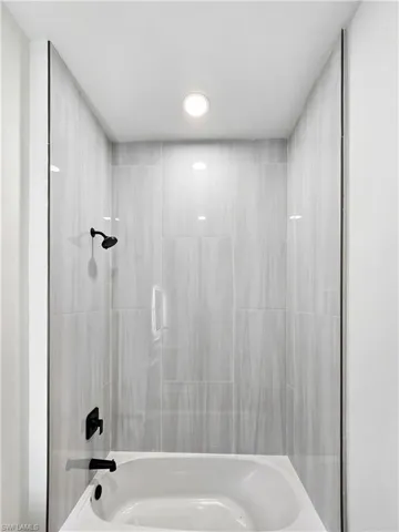 Full bath with bathtub / shower combination