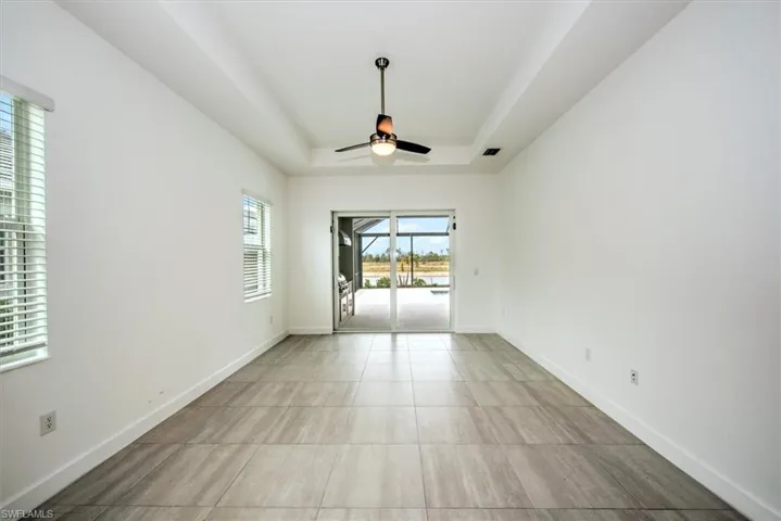 Primary Suite with Slider to Pool Area