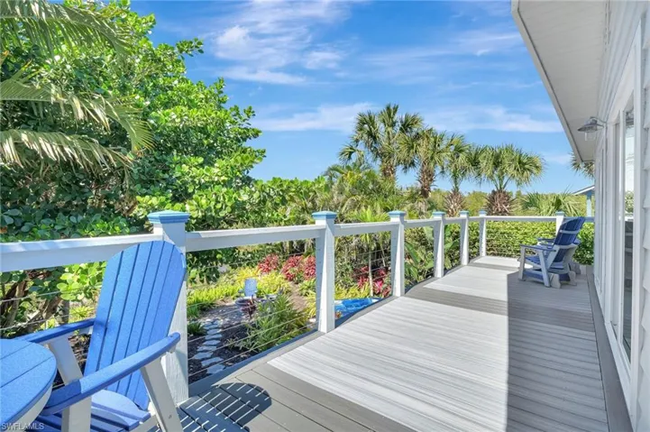 Enjoy the sunset from your upstairs deck