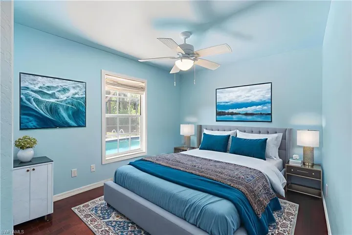 Virtually staged - Bedroom 2