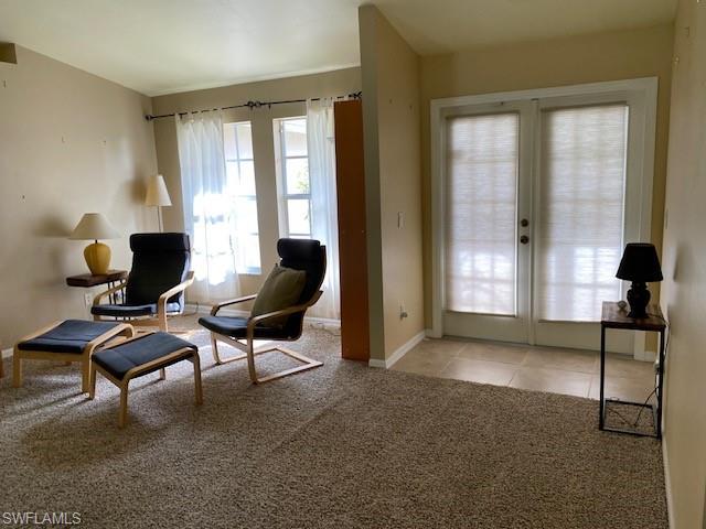 Double door foyer entry into Great Room