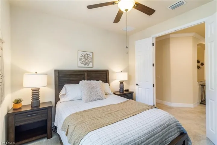 Bedroom #3 with walk-in closet