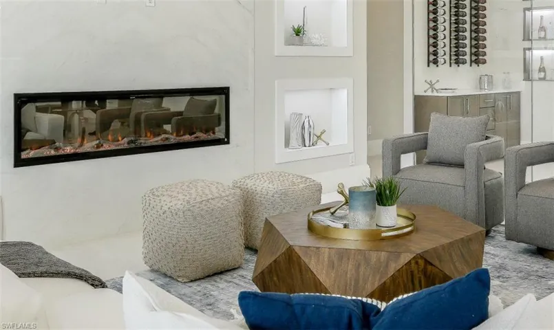 View of living area