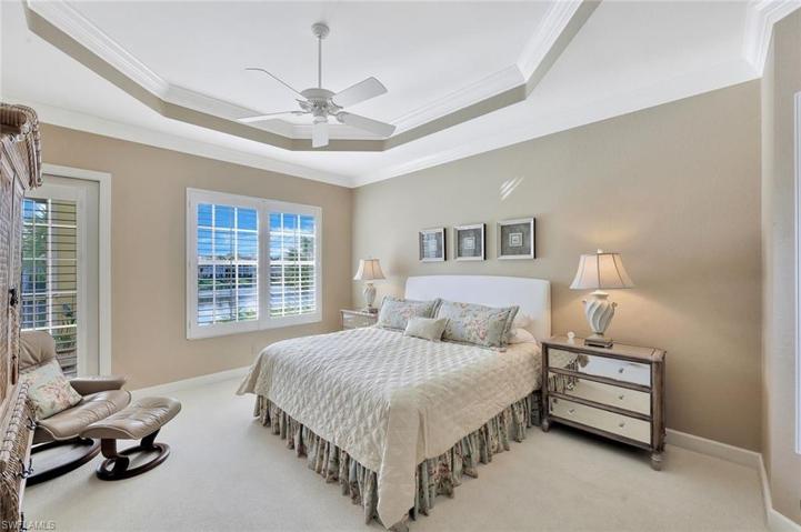 Master Bedroom with a walk in closet