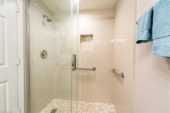Full bath with a stall shower