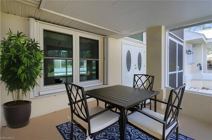 View of patio / terrace featuring outdoor dining space
