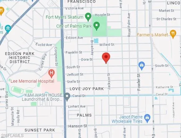 Map location