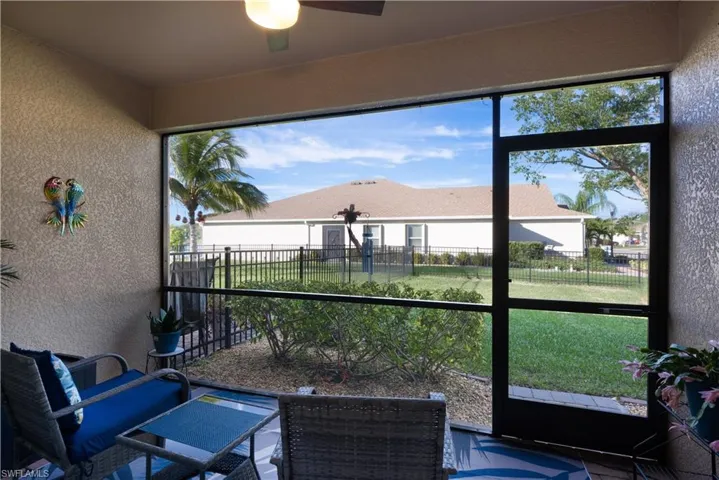 Screened in Patio