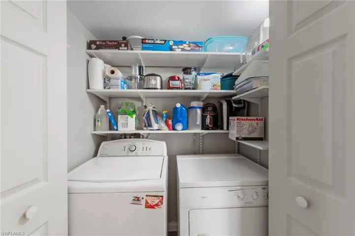 Laundry area