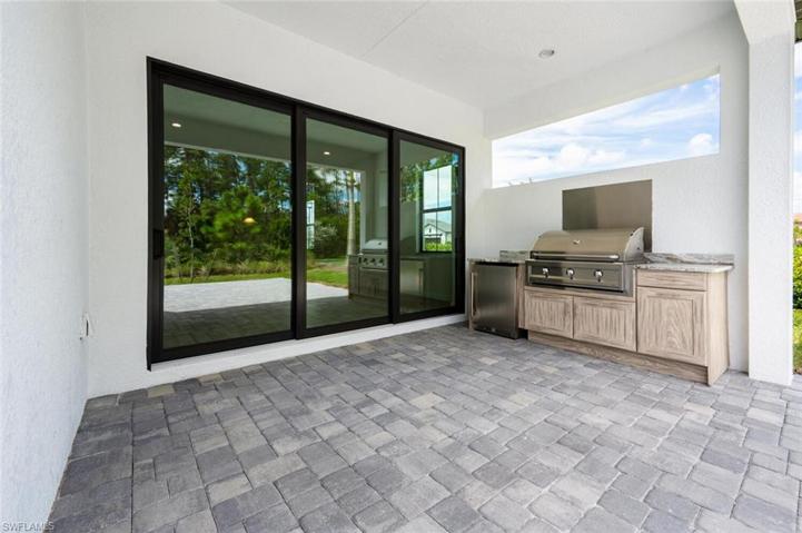 Patio with Summer Kitchen