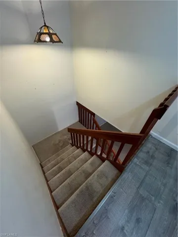 View of stairway