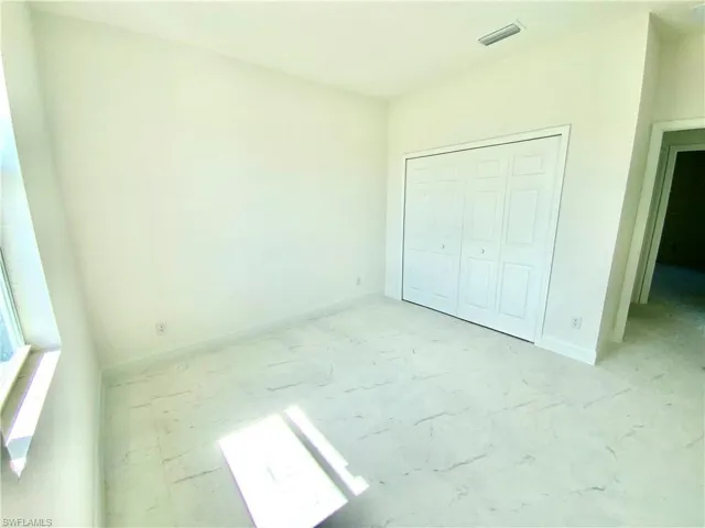 View of unfurnished bedroom