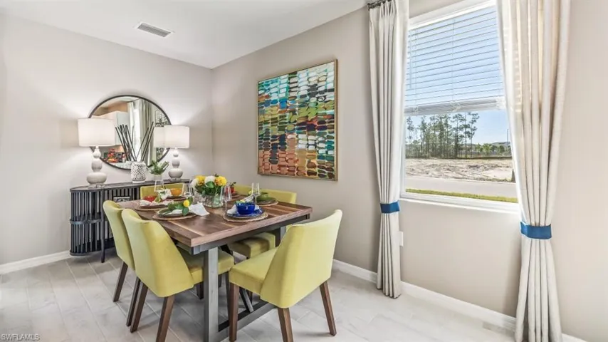View of dining area