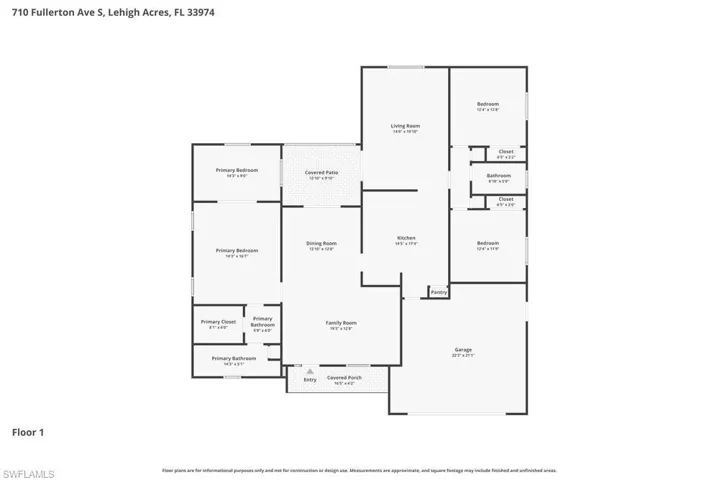 710 Fullerton Ave S, Lehigh Acres, Florida 33974