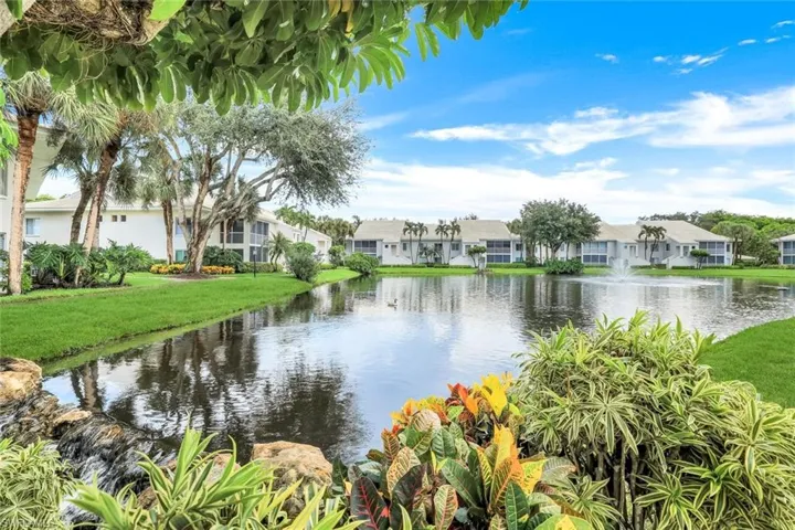 Tropical landscaping throughout the community