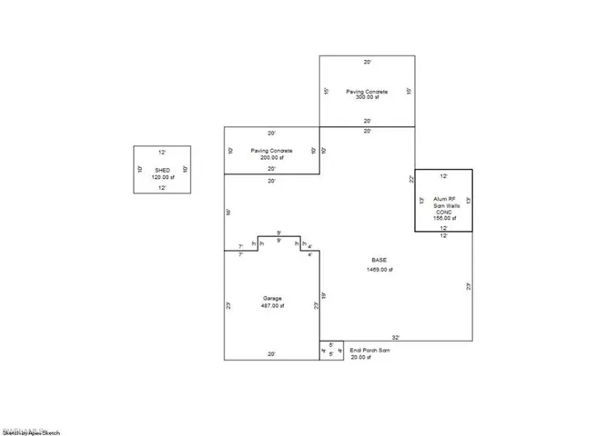 Floor planProperty Appraiser Sketch